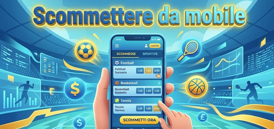 Scommettere da mobile